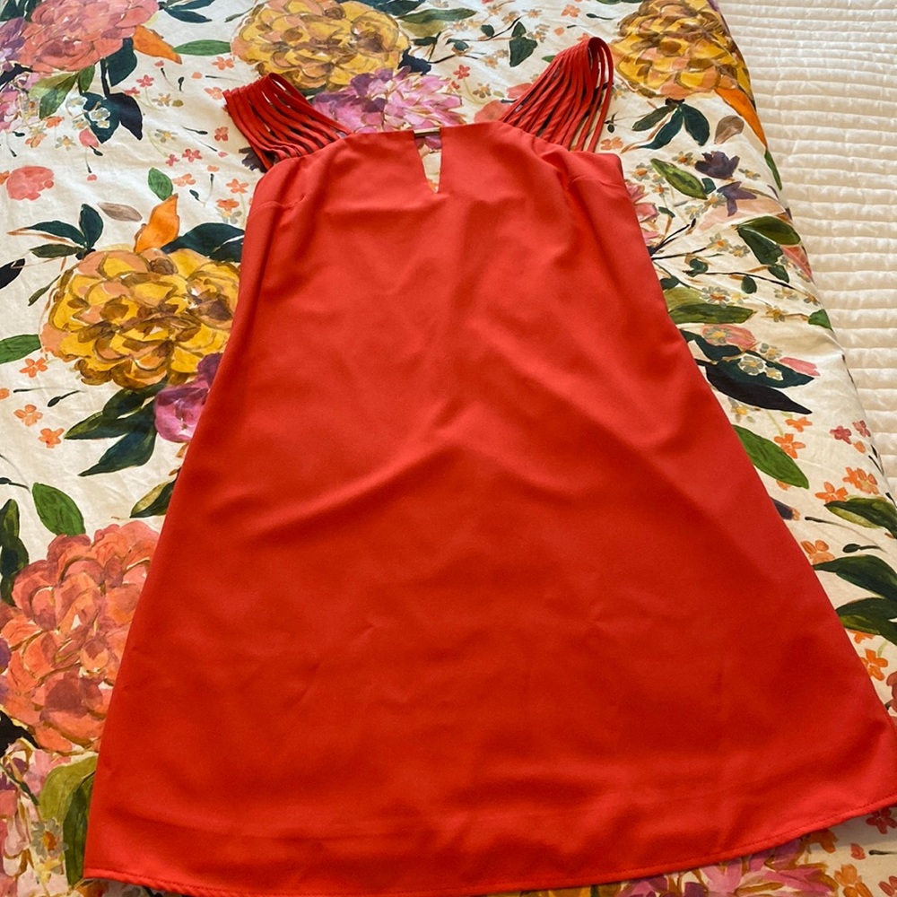 Beautiful Women’s Red/Orange Dress